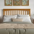thumbnail image 2 of AFI Mission Queen Solid Wood Headboard, Light Toffee, 2 of 7