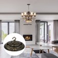 thumbnail image 2 of EeaseCA Chandelier Canopy Retro Chandelier Ceiling Cover Plate Lights Ceiling Plate, 2 of 5