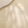 thumbnail image 6 of S925 Sterling Silver Initial Necklaces for Women Dainty 14k Gold Plated Letter Name  Pendant Necklace A-Z Personalized Tag Charm Chain Jewelry Christmas Gifts for Mother Daughter, 6 of 12