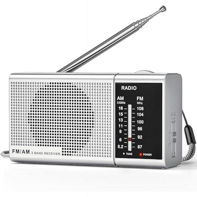 Portable AM FM Radio with Best Reception and Loud Speaker
