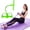 Green, variant on Fitness Resistance Bands-4 Tube Pedal Ankle Puller 2026 Upgrade Stretch Bands for Exercise Sit Up Exercise Equipment AB Training Auxiliary Device Workout Equipment for Women Men(Purple)