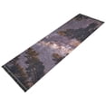 thumbnail image 2 of Purple Starry Sky Runner Rug Non-Slip Area Rugs Linen Washable Non Shedding for Kitchen Bedroom Carpet, 2 of 8