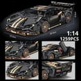 thumbnail image 2 of 67129 Car MOC 1280pcs Building Blocks Car and Construction Toy Adult Collectible Cars Set to Build 1:14 Scale Sports Car Model, 2 of 9