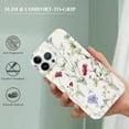 thumbnail image 2 of COMIO  Compatible with iPhone 15 Flower Case, Soft &amp; Flexible Shockproof Cover Flower Garden Patterns Full Body Protective Floral Phone Case for iPhone 15 6.1" 2023 (Garden), 2 of 4