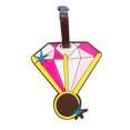 thumbnail image 1 of Cartoon Animals And Tag Creative Fashion Style Portable Travel Label ID Addres Holder Mini Hats, 1 of 3