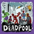 thumbnail image 2 of Junior's Marvel: Deadpool & Wolverine Avengers Squad  Graphic T-Shirt, 2 of 4