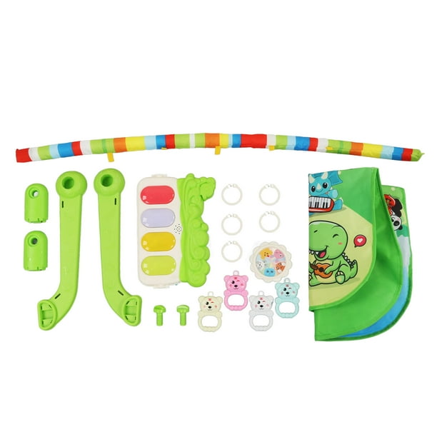 Juguete sensorial con sonajero de bola, tela de juguete sensorial para bebé, juguete de sonajero sensorial para bebé, juguete de bola con sonajero de tela, características mejoradas Jadeshay A