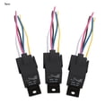 thumbnail image 2 of 5pcs 12V 30A/40A Automotive Relay 5-Pin SPDT with Harness Socket, 2 of 5