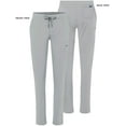 thumbnail image 5 of Adar Addition Scrubs for Women - Skinny Leg Cargo Drawstring Scrub Pants - A6104P - Silver Gray - XL, 5 of 7