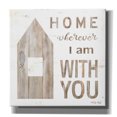 thumbnail image 1 of Epic Graffiti 'Home - Wherever I Am with You' by Cindy Jacobs, Canvas Wall Art, 12"x12", 1 of 2