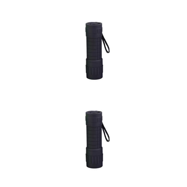 Antorcha multifuncional Toystoory LED ABS Duradera Negro 2Conjunto