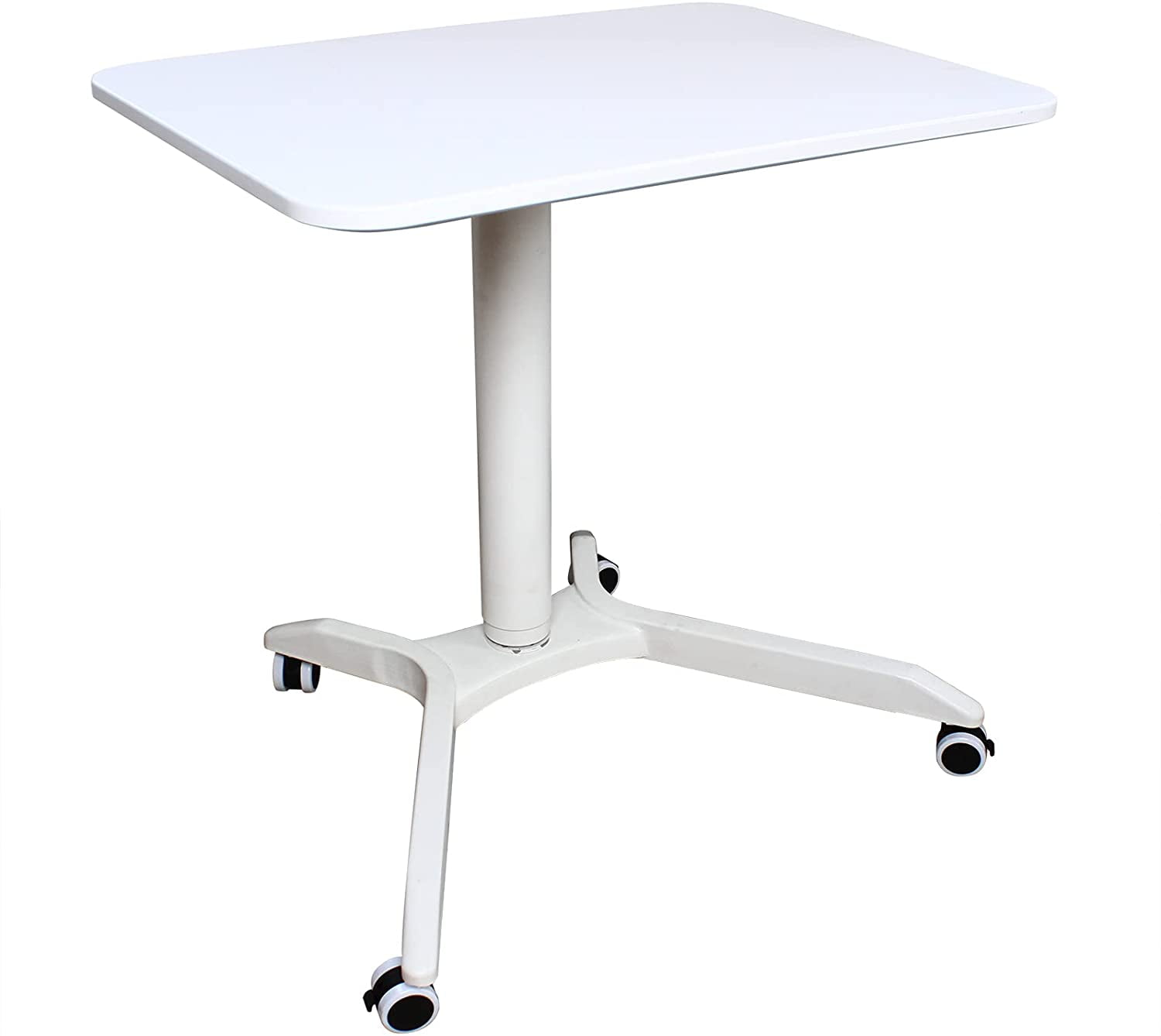 Miumaeov Portable Office Laptop Desk Rolling Table Computer Stand