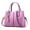A01-Puple, variant on Women’s Large PU Leather Tote Handbag with Removable Shoulder Strap, Roomy Satchel Purse with Multiple Pockets for Work & Travel, 11.8×5.1×8.3 inches(Beige)