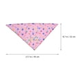 thumbnail image 3 of Pet Birthday Photo Prop Costume Pink Dog Owners 1Set 17.7x8.7in, 3 of 8