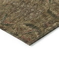 thumbnail image 4 of Addison Rugs Chantille Indoor/Outdoor Transitional Damask Brown Washable Rectangle Rug, 3' x 5', 4 of 6
