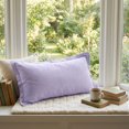 thumbnail image 4 of Unique Bargains 1 Pack Soft Cooling Cotton Pillowcase for Comfortable Sleep Light purple, 4 of 5