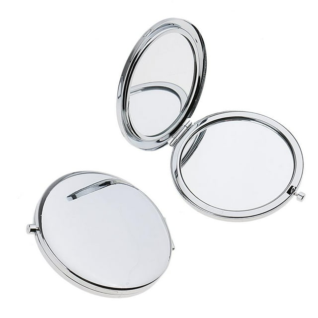 espejo plegable de 2 piezas, espejo , espejo de maquilje shamjiam Espejo de maquillaje plegable