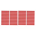 thumbnail image 1 of 200Pcs Rubber End Caps 9.5mm ID PVC Round Tube Bolt Cap Cover Screw Thread Protectors Red, 1 of 8