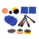thumbnail image 5 of Cepillo Para Taladro De Coche, Reutilizable, Sin Arañazos, Juego De Cepillos Para Detalles De Coche, Suave Para Salpicadero De Motor ANGGREK Auto Detailing Brush Kit, 5 of 8