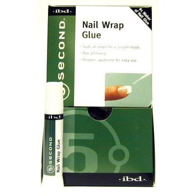- IBD 5 Second 5 Second Nail Wrap Glue, 12 ea
