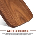 thumbnail image 2 of 2 sujetalibros de madera resistentes, antideslizantes, decorativos, de estantería, organizador de libros, 2 of 8