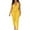 Yellow, variant on WILLBEST Outfits for Women Women Pants Suits 2 Piece Sleeveless V Neck Baggy Casual Vest Top and Pencil Pant Suits Set for Women