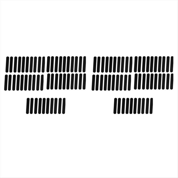 100 Piezas Desechables Cap Liner Absorbe la Humedad Banda para el Sudor Visera Sombrero Adhesivo Absorbe el Sudor Tiras Cinta, Negro