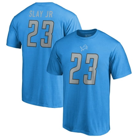 Darius Slay Jr. Detroit Lions NFL Pro Line by Fanatics Branded Player Authentic Stack Name & Number T-Shirt -