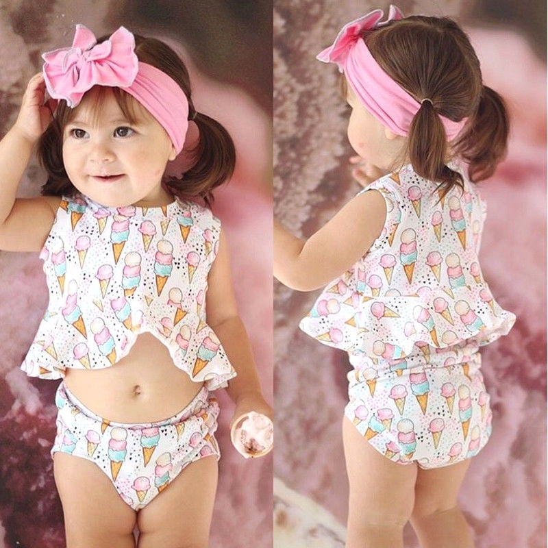 floral baby girl outfit