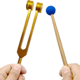 thumbnail image 2 of 128Hz Tuning Fork Ear Cleaning Tool,128 Hz Tuning Fork Weighted Tuning Forks for Healing Slider Tuning Fork, 2 of 6