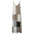 thumbnail image 6 of Geometric Abstract Art Black Brown Grey Sleeveless Dress Women's Evening Dress Womans Clothing, 6 of 9