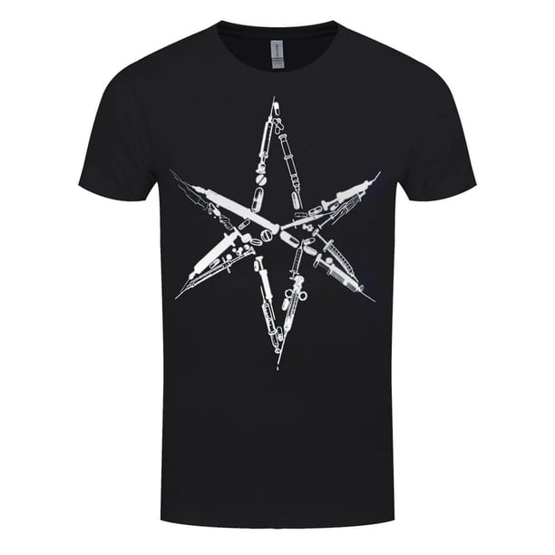 Bring Me The Horizon - Camiseta Medicine Hex para Adultos Unisex (Negro)
