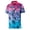 Gradient Pink, variant on Mens Golf Shirt Hawaiian Polo Shirt Short Sleeve Dry Fit Performance Moisture Wicking Collared Polo Shirt Gradient Pink 044 XL