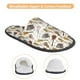 thumbnail image 3 of Fotbe Guitar Pantuflas Peludas para Mujer con Estampado, Zapatillas de Peluche, Zapatos de Invierno para Casa, Uso Interior y Exterior-Large, 3 of 8