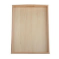 thumbnail image 1 of Bandeja de madera Montessori bandeja rectangular para servir bandeja de desayuno fuente para servir perfke Bandeja Montessori para niños pequeños, 1 of 7