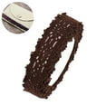 thumbnail image 1 of Bienvenido Adorno de encaje ancho Cinta de encaje vintage Borde festoneado de encaje de ganchillo para decoración de boda nupcial Paquete de Navidad Suministros para manualidades de costura DIY, 1 of 8
