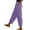 Purple_#01, variant on Sewkxo Womens Pant Plus Size Linen Drawstring Elastic Waist Pants Spring Summer Casual Baggy Casual Pants with Pockets,Khaki 3XL