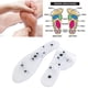thumbnail image 1 of 2 pares de plantillas de terapia magnética para estimular los puntos de presión (transparentes), 1 of 5