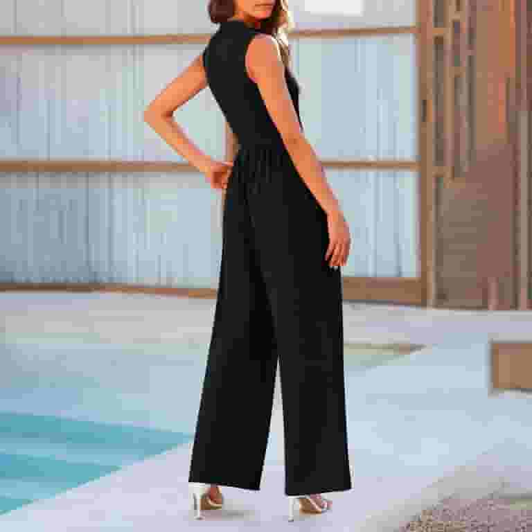 最大90%オフ - 特価 セール Jumpsuits Tank Xysaqa for Sleeveless Casual Dressy Women Clothing
