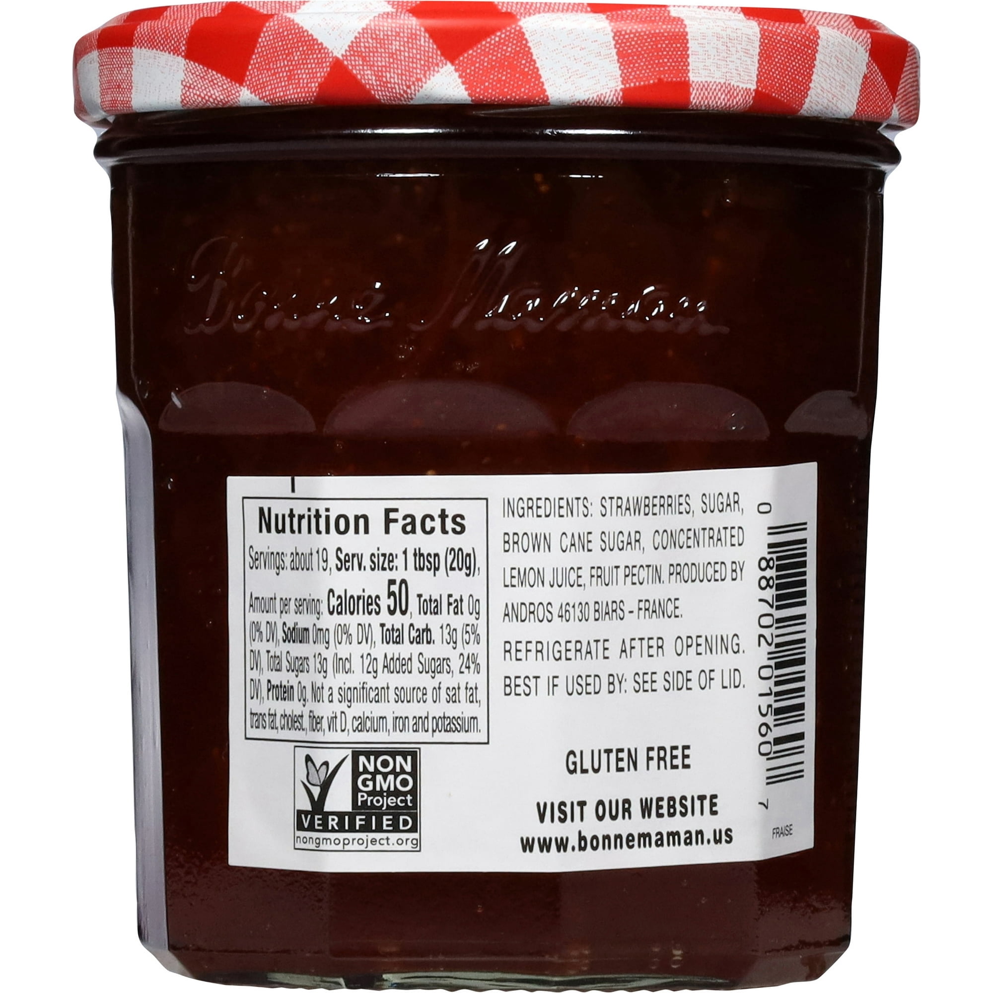 Bonne Maman Strawberry Preserves 13 oz