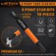 thumbnail image 4 of Juego de brocas Torx LATTOOK, 19 piezas, estrella de 5 puntas con acero magnético S2, 4 of 8