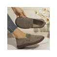 thumbnail image 4 of Women's Breathable Suede Clog Shoes with Soft Lining - Gentle On Feet for Day to Night, 4 of 6