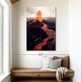 thumbnail image 2 of Elephant Stock Kilauea Volcano Erupting Wall Art - Vertical Canvas Wall Art - Living Room Wall Decor - Nature Canvas - Beige And Gray Decor - 32" x 48", 2 of 8