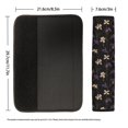 thumbnail image 6 of Chririnla Iris Floral Print Car Seat Belt Pads Cover Magic Tape Design Seat Belt Shoulder Pad Comfortable Driving Polyester Compatible with Sedan SUV, 6 of 8