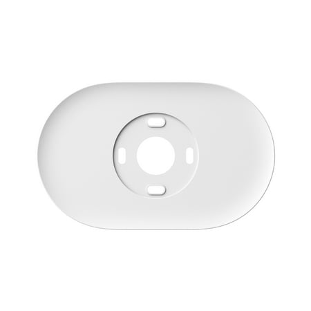 Google Steel Thermostat Wall Plate - Snow