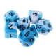 thumbnail image 2 of de dados acrílicos de 7 matrices, colores dobles con números (D4 / D6 / D8 / D10 / D12 / D20) para suministros RPG Yotijar  Juegos de mesa de dados poliédricos, 2 of 6