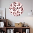 thumbnail image 2 of Wall Clock Red Fruit Clocks PVC Silent Non-Ticking Battery Operated Decorative Berry Leaves Nature Round Clock for Home Living Room Kitchen Bedroom Office School Wall Decor 14 Inch, 2 of 9