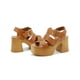 thumbnail image 2 of Elegante Sandalia Con Tacon Unica Para Dama Armañac 22-26 terracota 25, 2 of 6