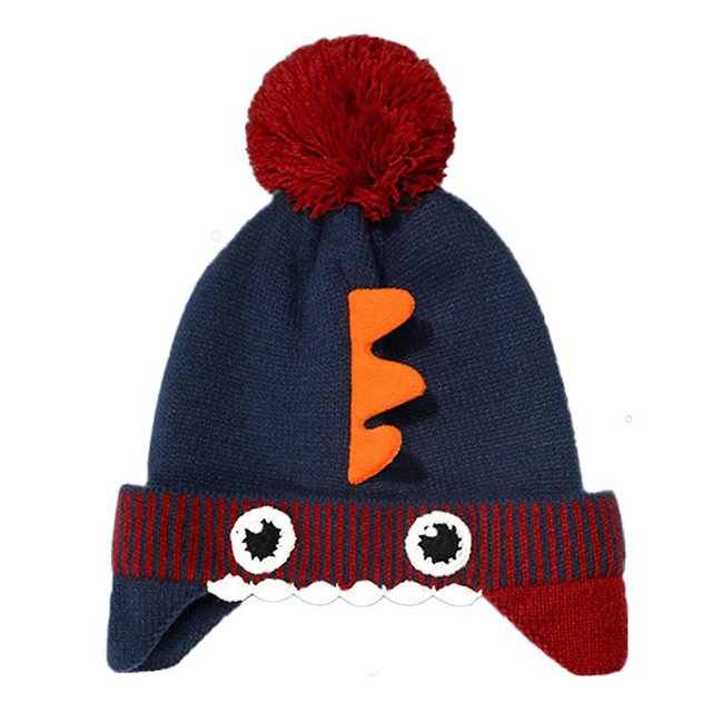 Gorro para niños, gorro de lana cálido de invierno para niños y niñas