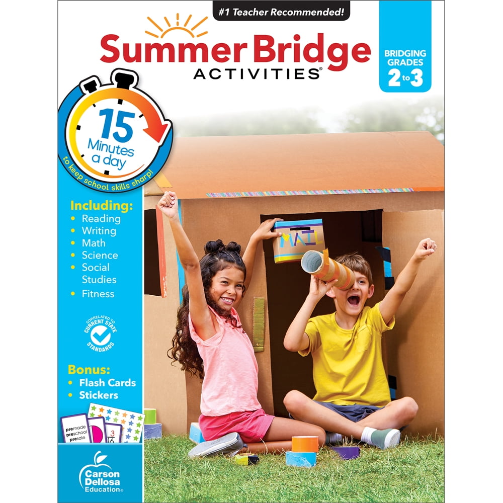 Summer Bridge Activities Workbook Bridging Grades 2 to 3 in Just 15 ...